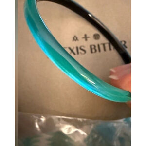 Alexis Bittar Turquoise Lucite Bracelet Small To Medium